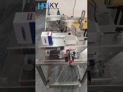 박스 코너 라벨링 기계 데스크톱 타입