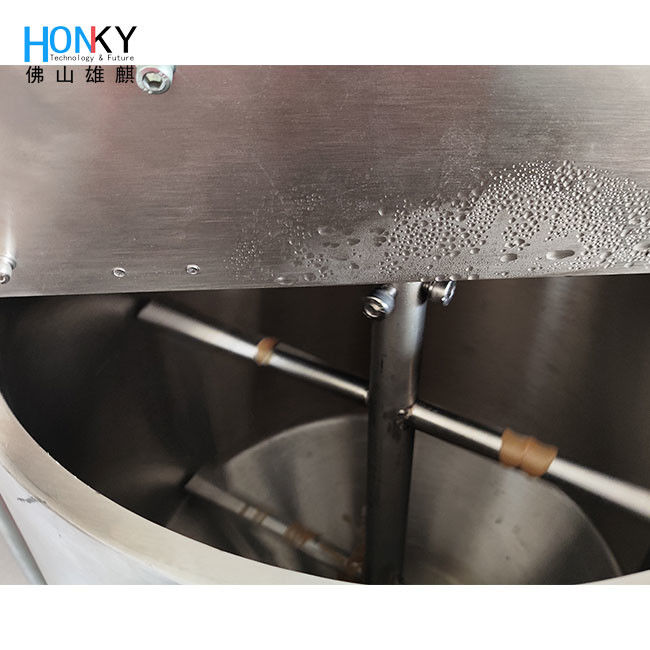 데스크톱 마사지 크림 페이스트 주사기 충전 기계, 주사기 충전을 위한 세로 세라믹 피스턴 펌프