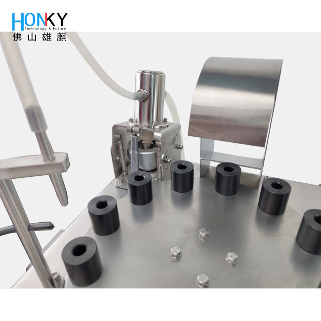 고 정밀 피스톤 펌프와 함께 1.5ml 병 채우고 뚜?? 기계 향수 샘플