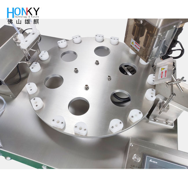 데스크탑 GMP 병 충진과 생물학적 시약을 위한 뚜껑봉함기