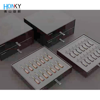 반대로를 위한 6ml 펌프 탁상용 병 충전물 기계 - 주름 혈청 플라스틱 앰플